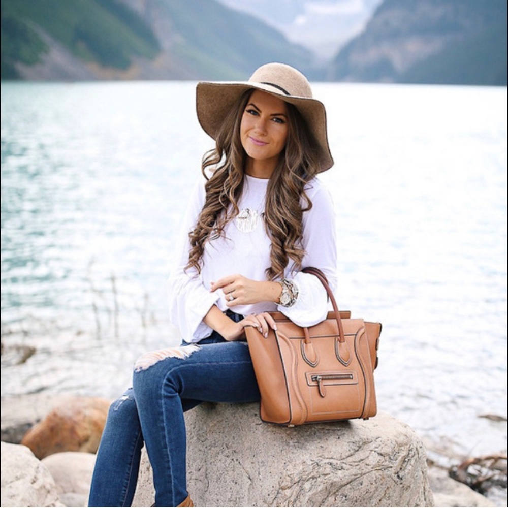 Nordstrom Felt Wool Floppy Hat